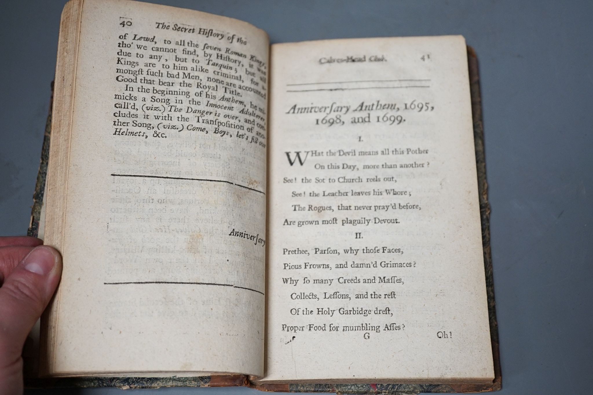 Ward, Edward - The Secret History of the Calves-Head Club, 1706